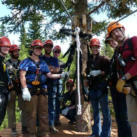 Zip Line Training and Equipment